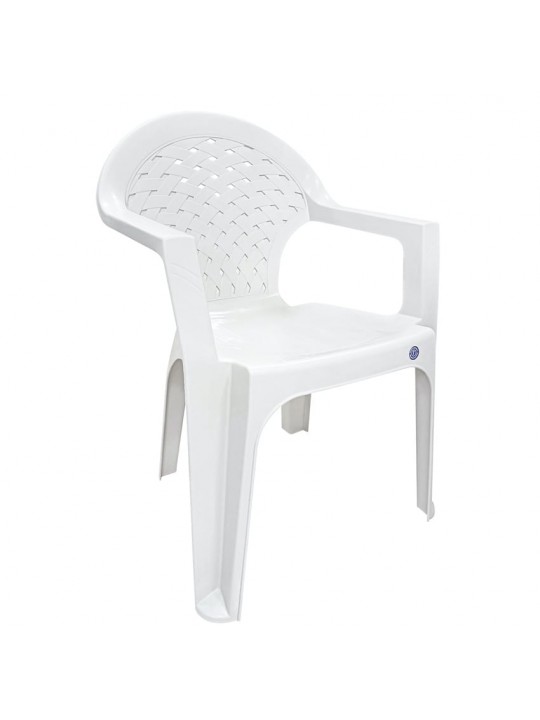 Καρέκλα Κήπου ArteLibre PALMIYE Λευκό Πλαστικό 56x55x79cm