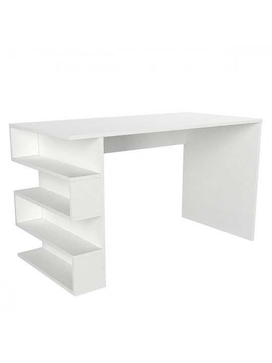 Γραφείο ArteLibre CLEORA Λευκό Μοριοσανίδα/Μελαμίνη 120x60x74cm