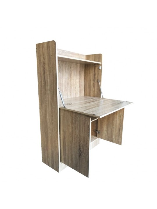 Γραφείο Πτυσσόμενο ArteLibre INDUS Φυσικό MDF/PU 80x30x131.5cm