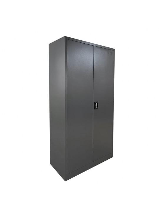 Φοριαμός ArteLibre DURIN Σκούρο Γκρι Μέταλλο 90x45x180cm