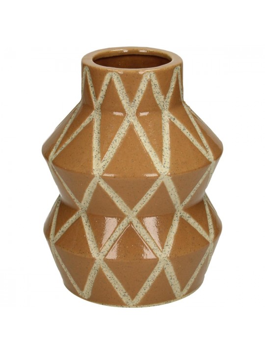 Βάζο ArteLibre Φυσικό Κεραμικό 13.1x13.1x17.1cm