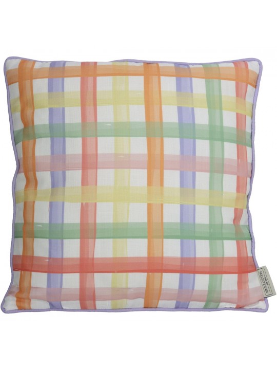 Μαξιλάρι ArteLibre Σκακιέρα Πολύχρωμο Polyester 45x45cm