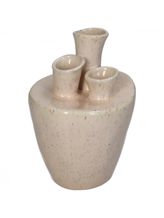 Βάζο ArteLibre Ιβουάρ Πορσελάνη 13.5x13x19cm