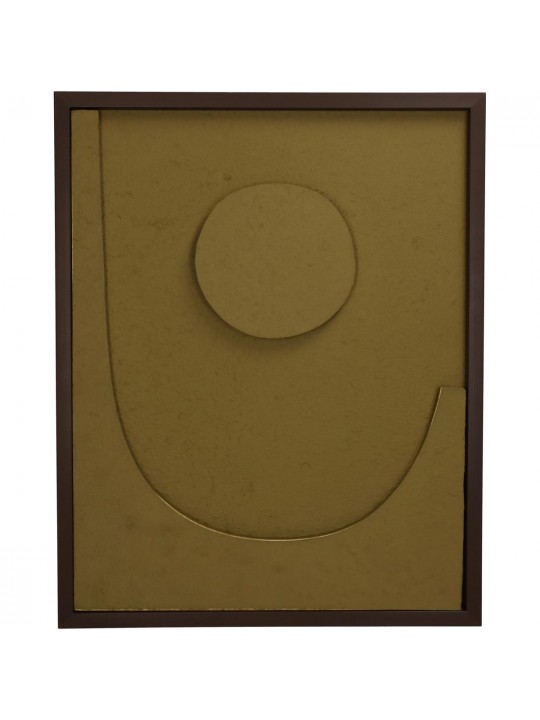 Διακοσμητικό Τοίχου ArteLibre Πράσινο Χαρτί 40x3x50cm