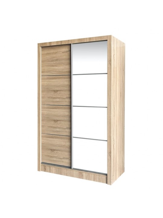 Ντουλάπα ArteLibre SUNNIVA Φυσικό Μοριοσανίδα 120x60x200cm