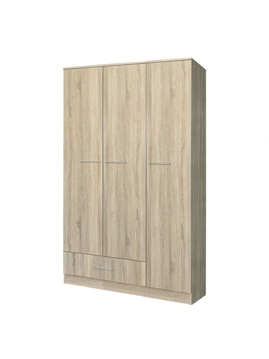Ντουλάπα ArteLibre CAJSA Φυσικό Μοριοσανίδα 90x50x195cm