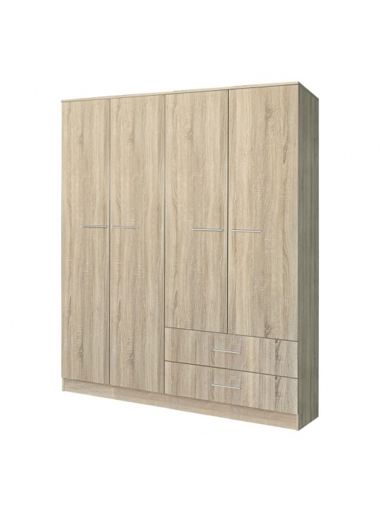 Ντουλάπα ArteLibre SASSA Φυσικό Μοριοσανίδα 120x50x195cm