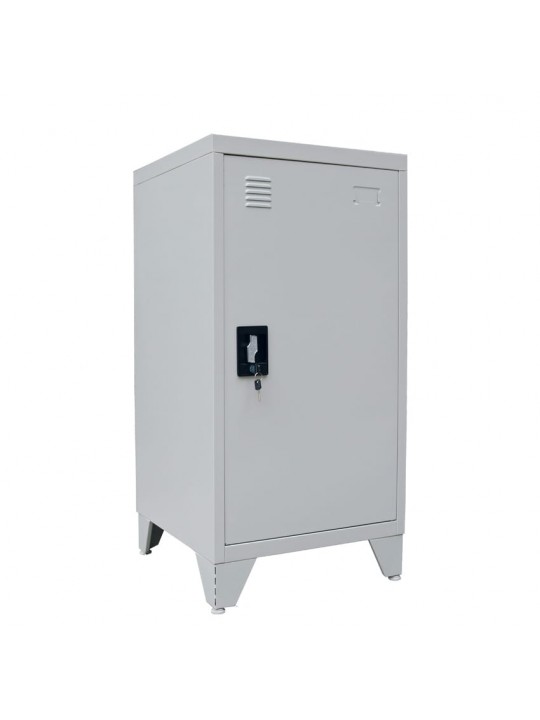 Φοριαμός ArteLibre LEGOLIN Ανοιχτό Γκρι Μέταλλο 50x50x90cm