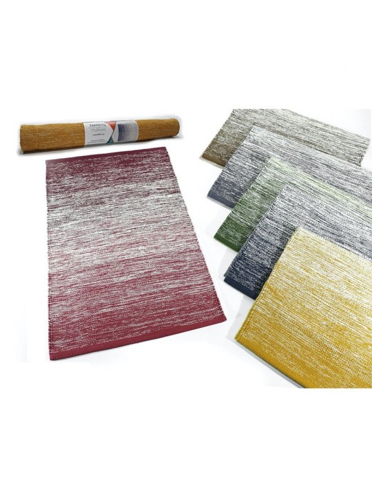 Χαλί Κουζίνας 100% Βαμβακερό 60x120cm Σε 6 Χρώματα