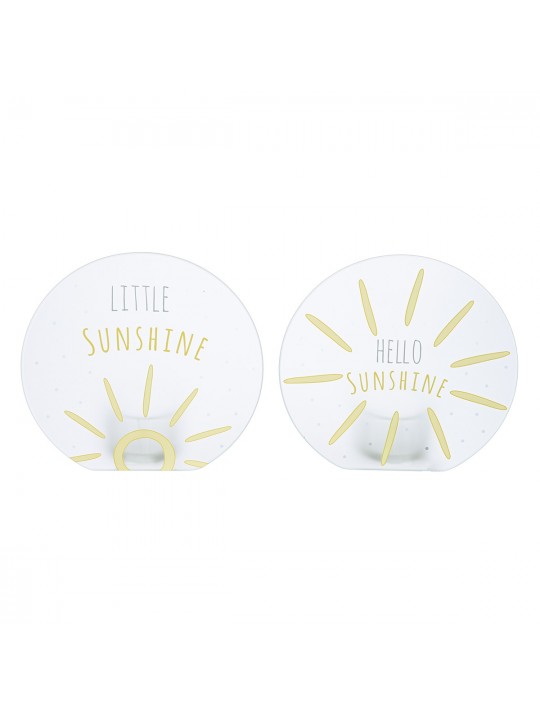 Θήκη Ρεσώ ArteLibre Sunshine Διάφανο Γυαλί 10x5x9.5cm Σε 2 Σχέδια