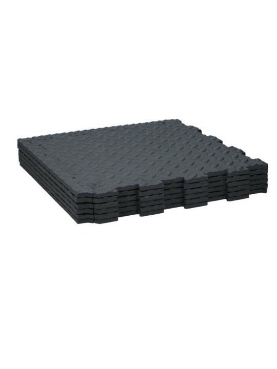 Πλακάκια Δαπέδου Μαύρα 40x40cm BLACK+DECKER 6Τμχ