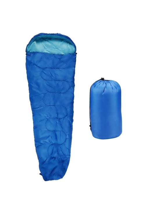 Υπνόσακος Mummy Μπλε +5°C Με +10°C 210x80cm CAMP ACTIVE