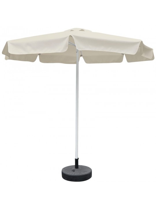 Ομπρέλα Κήπου ArteLibre VALENARE Εκρού/Λευκό Μέταλλο/Polyester Φ2.35m