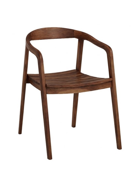 Καρέκλα Επαγγελματική ArteLibre SCHUMET RAMUS Καρυδί Ξύλο 56x56x78cm