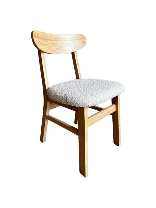 Καρέκλα Επαγγελματική ArteLibre ROBUR Φυσικό Ξύλο/PU 51x49x78cm