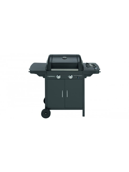 Campingaz 2 Series Classic EXS Vario D Ψησταριά Υγραερίου Μαντεμένιας Σχάρας 60x35εκ. με 2 Εστίες 7.5kW και Πλαϊνό Μάτι