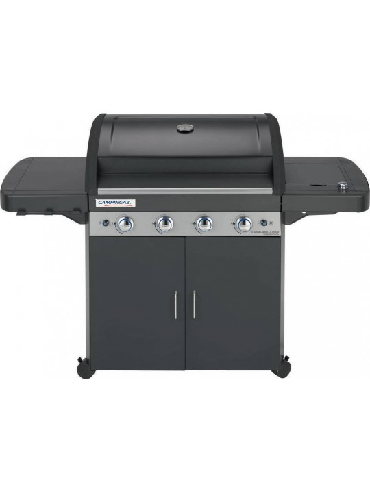Campingaz Ψησταριά Υγραερίου Μαντεμένια Σχάρα με 4 Εστίες και Πλαϊνό Μάτι 4 Series Classic LS Plus D