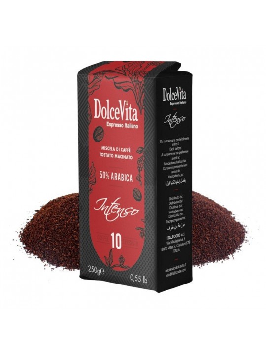 Καφές Espresso Dolce Vita Intenso 250g Αλεσμένος