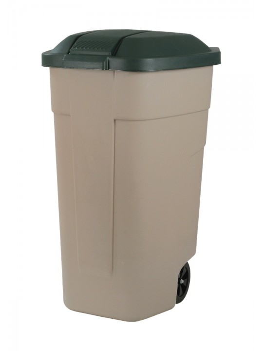 Κάδος Πλαστικός  Απορριμμάτων 110lt Μπεζ - 176805 Curver