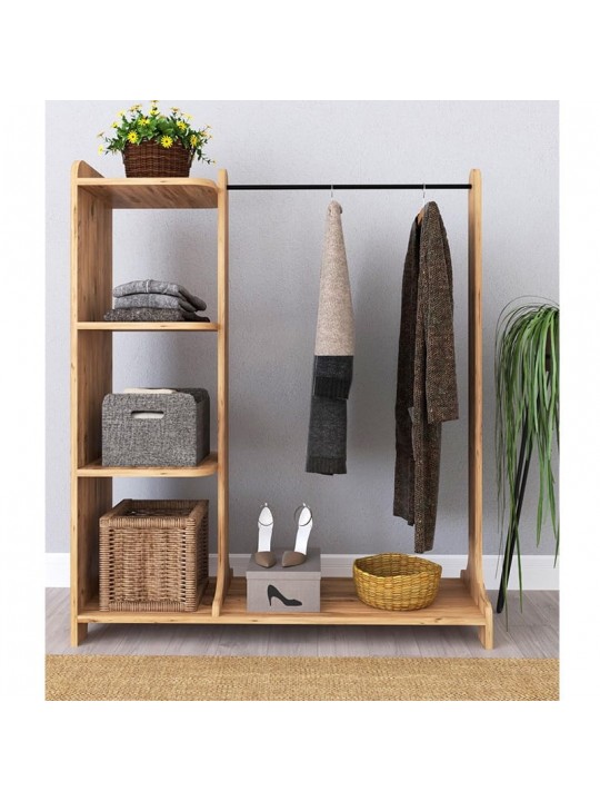 Έπιπλο εισόδου Renesme 120-000202 pakoworld ανοιχτό καρυδί 106x35x128εκ Έπιπλο εισόδου Renesme 120-000202 pakoworld ανοιχτό καρυδί 106x35x128εκ