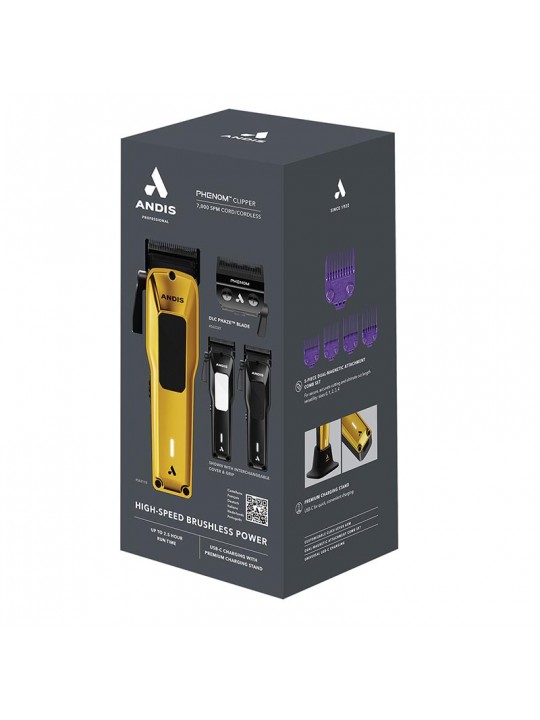 ANDIS - PHENOM CLIPPER FRS-C #562118 ANDIS - PHENOM CLIPPER FRS-C #562118