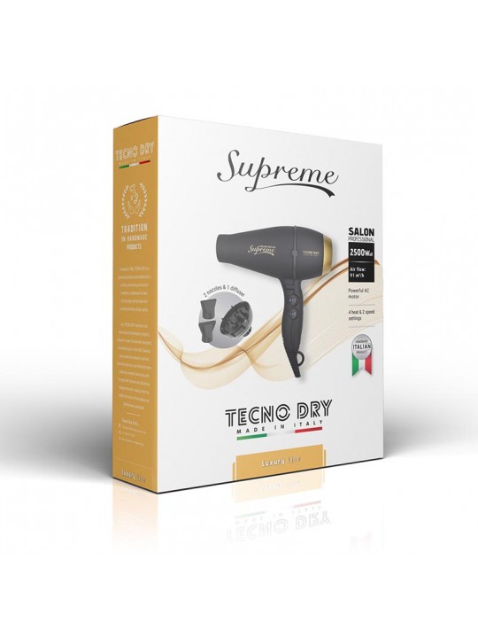 TECNO DRY - Supreme Black Luxury Line TECNO DRY - Supreme Black Luxury Line