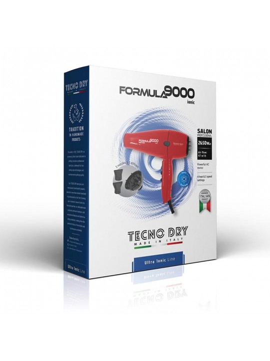 TECNO DRY - Formula 9000 Red Ultra Ionic Line TECNO DRY - Formula 9000 Red Ultra Ionic Line