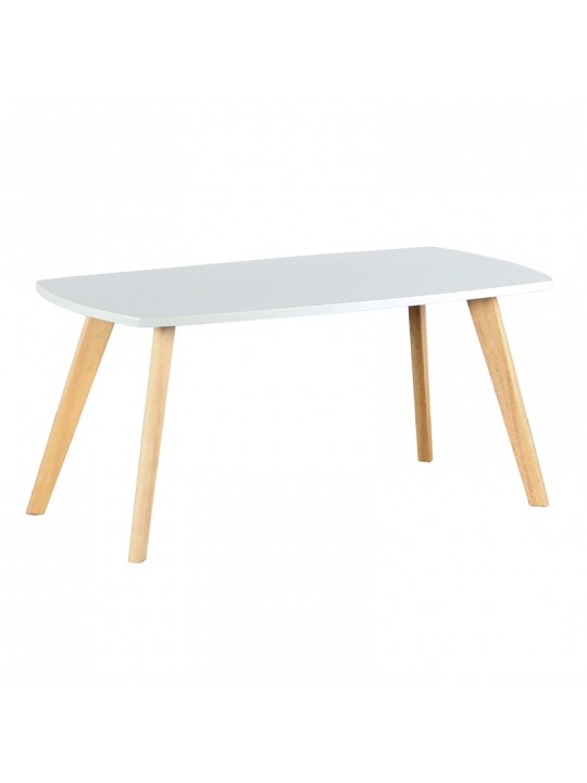 MANDY ΛΕΥΚΟ 100Χ50Χ45εκ.ΤΡΑΠΕΖΙ ΣΑΛΟΝΙΟΥ - ZITA PLUS