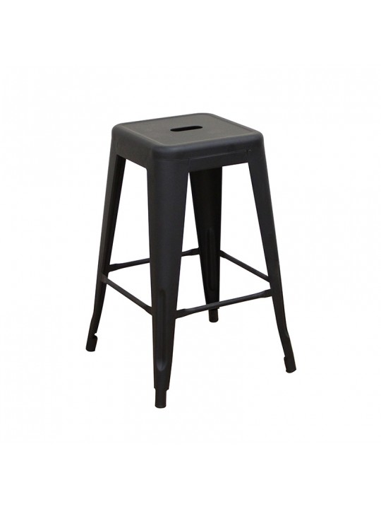 TEXAS ΣΚΑΜΠΟ 64εκ. Χ.ΠΛΑΤΗ ΜΑΥΡΟ ΜΑΤ ΜΕΤΑΛ. - ZITA PLUS