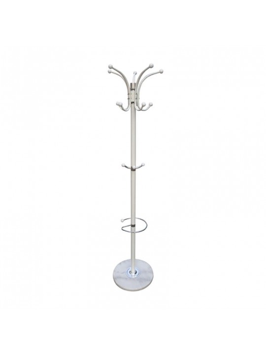 ΚΑΛΟΓΕΡΟΣ ΜΕΤΑΛΛ.ΛΕΥΚΟΣ/PVC 37Χ37Χ171εκ. - ZITA PLUS