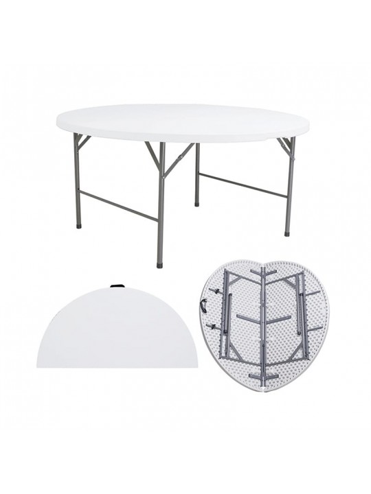 ΚΕΤΕΡΙΝΓΚ ΒΑΛΙΤΣΑ Φ152Χ74εκ. HDPE ΤΡΑΠΕΖΙ - ZITA PLUS