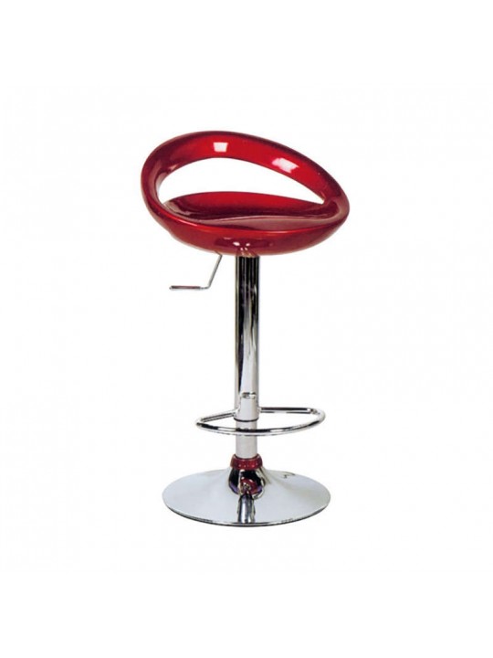 Σκαμπό Μπάρ 2τμχ Bar18 Redbor Abs 46x39x97εκ. - ZITA PLUS