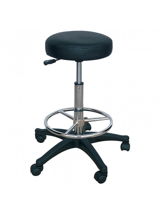 Σκαμπό Μπάρ 2τμχ ST100 Μαύρο Pu 56x56x87εκ. - ZITA PLUS